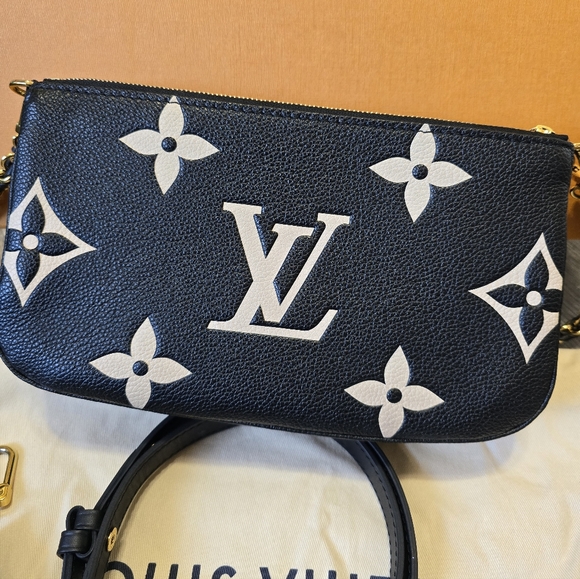 Louis Vuitton Multi Pochette Accessoires Bicolor Monogram Empreinte - Picture 7 of 17